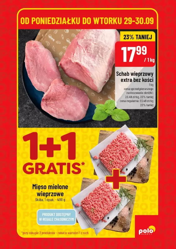 POLOmarket - gazetka promocyjna Super hity na weekend od poniedziałku 29.09 do wtorku 30.09 - strona 3
