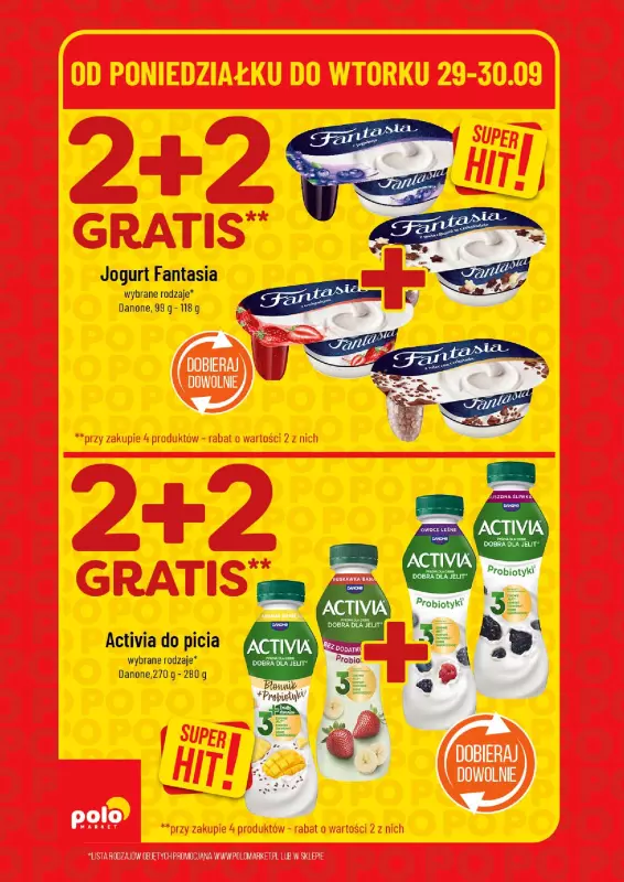POLOmarket - gazetka promocyjna Super hity na weekend od poniedziałku 29.09 do wtorku 30.09 - strona 4