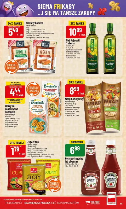 POLOmarket - gazetka promocyjna Gazetka od środy 01.10 do wtorku 07.10 - strona 39