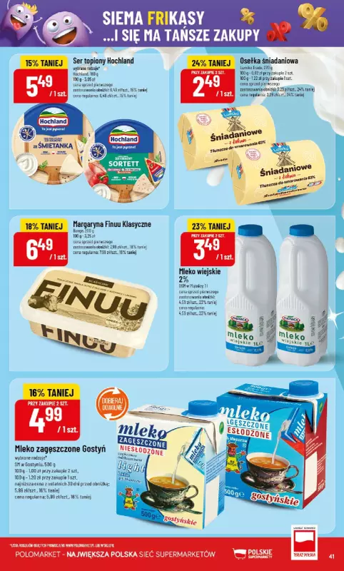 POLOmarket - gazetka promocyjna Gazetka od środy 01.10 do wtorku 07.10 - strona 41