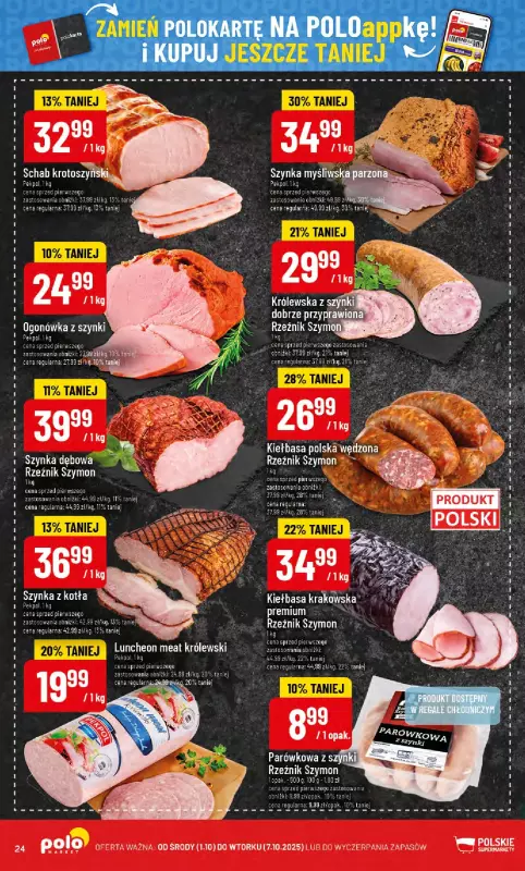 POLOmarket - gazetka promocyjna Gazetka od środy 01.10 do wtorku 07.10 - strona 24
