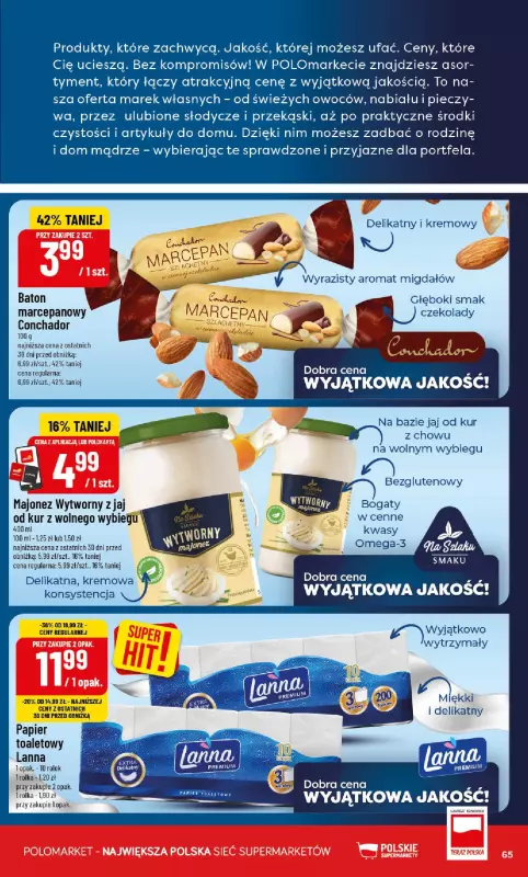 POLOmarket - gazetka promocyjna Gazetka od środy 01.10 do wtorku 07.10 - strona 65