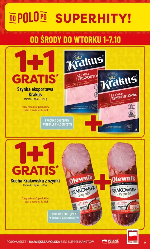POLOmarket - gazetka promocyjna Gazetka od środy 01.10 do wtorku 07.10 - strona 9