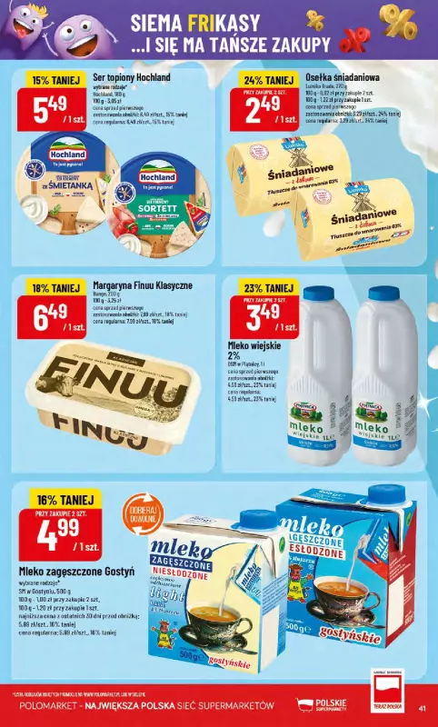 POLOmarket - gazetka promocyjna Gazetka od środy 01.10 do wtorku 07.10 - strona 41