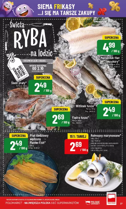 POLOmarket - gazetka promocyjna Gazetka od środy 01.10 do wtorku 07.10 - strona 27