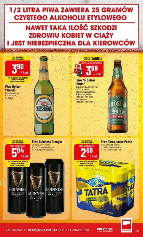 POLOmarket - gazetka promocyjna Gazetka od środy 01.10 do wtorku 07.10 - strona 51