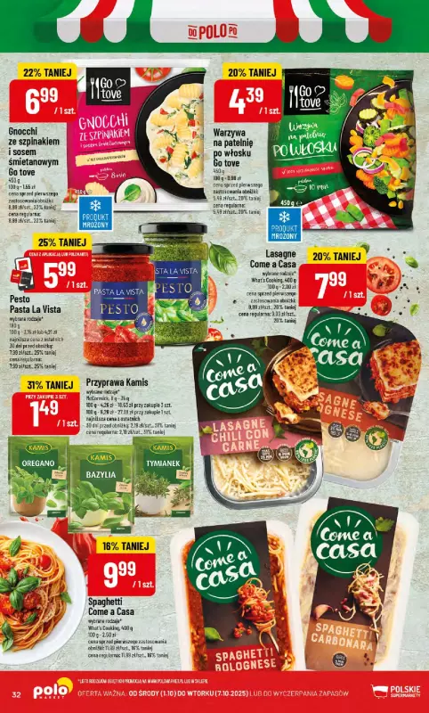POLOmarket - gazetka promocyjna Gazetka od środy 01.10 do wtorku 07.10 - strona 32