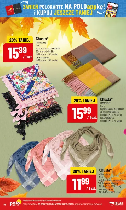 POLOmarket - gazetka promocyjna Gazetka od środy 01.10 do wtorku 07.10 - strona 58