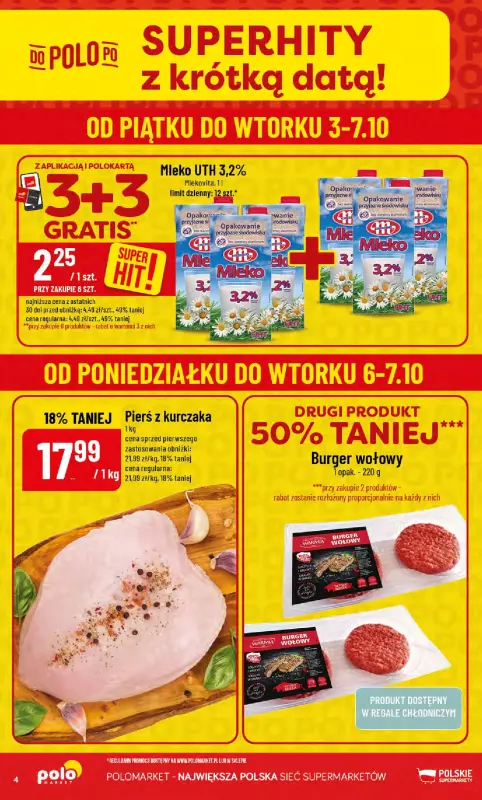 POLOmarket - gazetka promocyjna Gazetka od środy 01.10 do wtorku 07.10 - strona 4