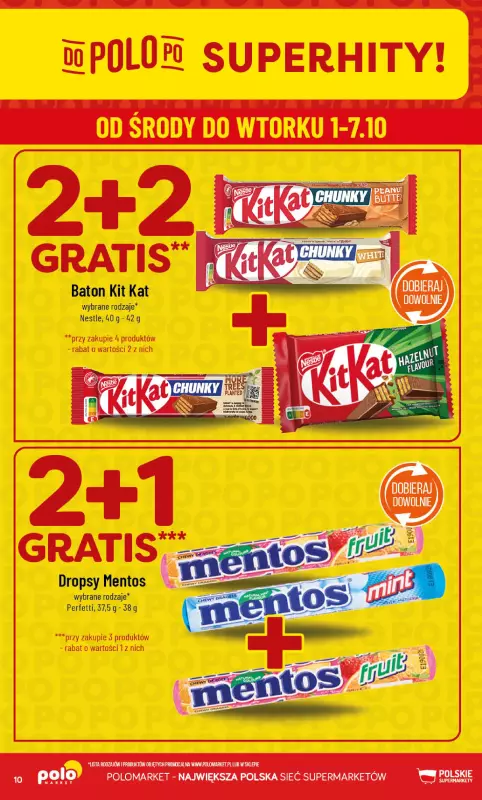 POLOmarket - gazetka promocyjna Gazetka od środy 01.10 do wtorku 07.10 - strona 10