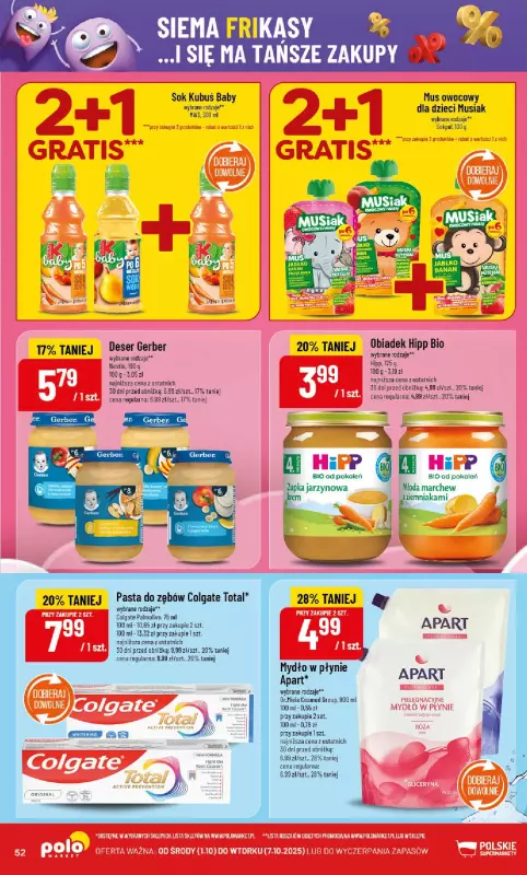 POLOmarket - gazetka promocyjna Gazetka od środy 01.10 do wtorku 07.10 - strona 52
