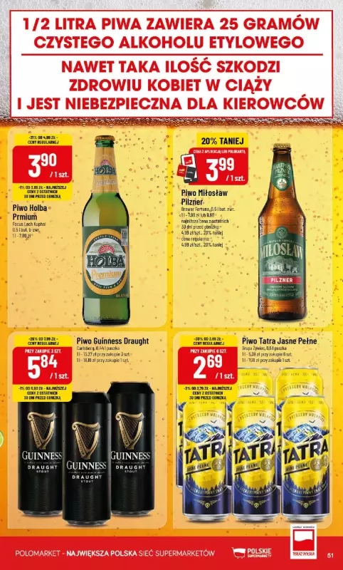 POLOmarket - gazetka promocyjna Gazetka od środy 01.10 do wtorku 07.10 - strona 51