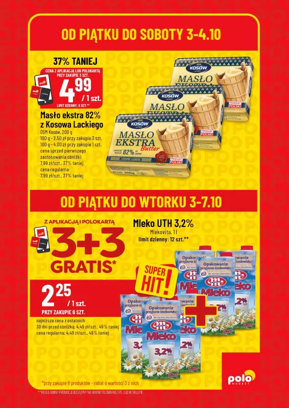 POLOmarket - gazetka promocyjna Super hity na weekend od piątku 03.10 do wtorku 07.10 - strona 3