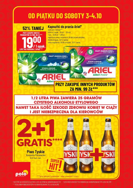 POLOmarket - gazetka promocyjna Super hity na weekend od piątku 03.10 do wtorku 07.10 - strona 2
