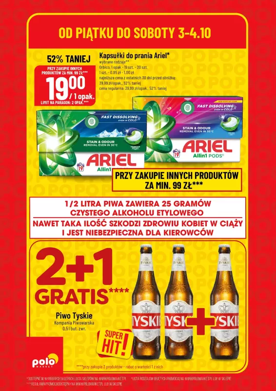 POLOmarket - gazetka promocyjna Super hity na weekend od piątku 03.10 do wtorku 07.10 - strona 2