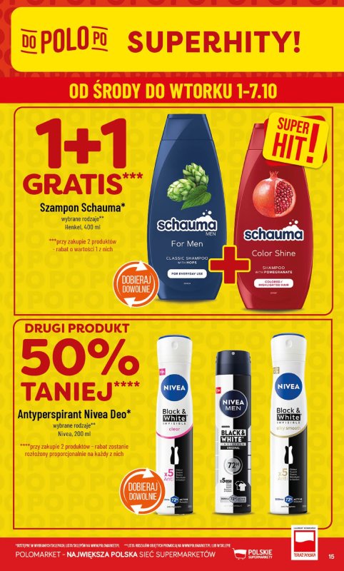 POLOmarket - gazetka promocyjna Gazetka od środy 01.10 do wtorku 07.10 - strona 15