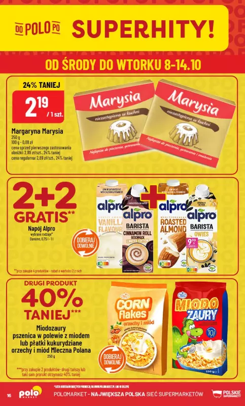 POLOmarket - gazetka promocyjna Gazetka od środy 08.10 do wtorku 14.10 - strona 16