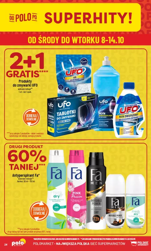 POLOmarket - gazetka promocyjna Gazetka od środy 08.10 do wtorku 14.10 - strona 24