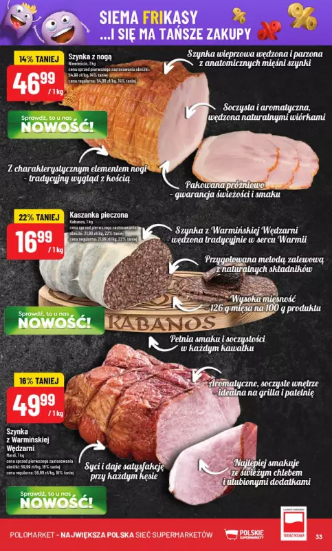 POLOmarket - gazetka promocyjna Gazetka od środy 08.10 do wtorku 14.10 - strona 33