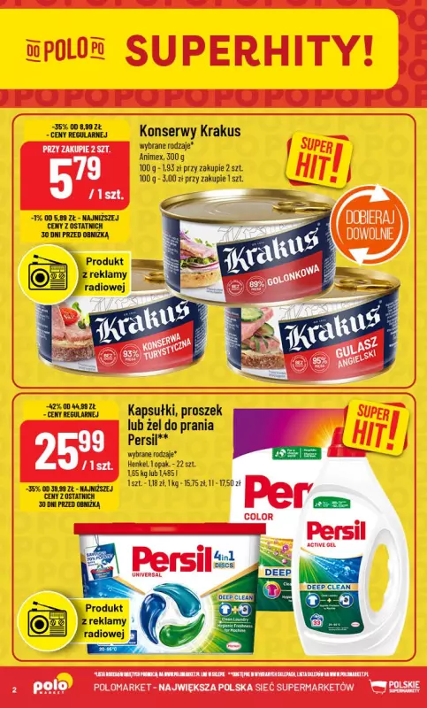 POLOmarket - gazetka promocyjna Gazetka od środy 08.10 do wtorku 14.10 - strona 2
