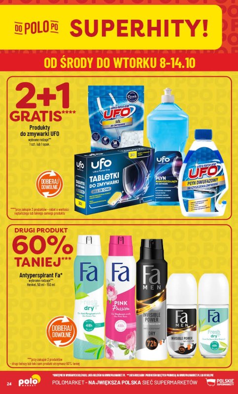 POLOmarket - gazetka promocyjna Gazetka od środy 08.10 do wtorku 14.10 - strona 24