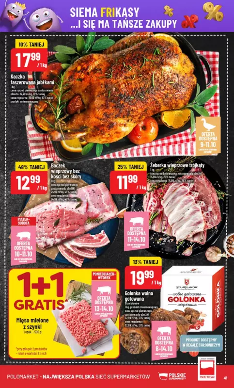 POLOmarket - gazetka promocyjna Gazetka od środy 08.10 do wtorku 14.10 - strona 41
