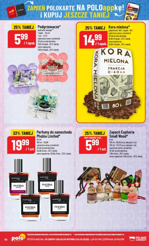 POLOmarket - gazetka promocyjna Gazetka od środy 08.10 do wtorku 14.10 - strona 78