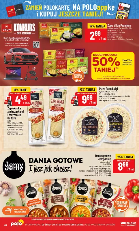 POLOmarket - gazetka promocyjna Gazetka od środy 15.10 do wtorku 21.10 - strona 46