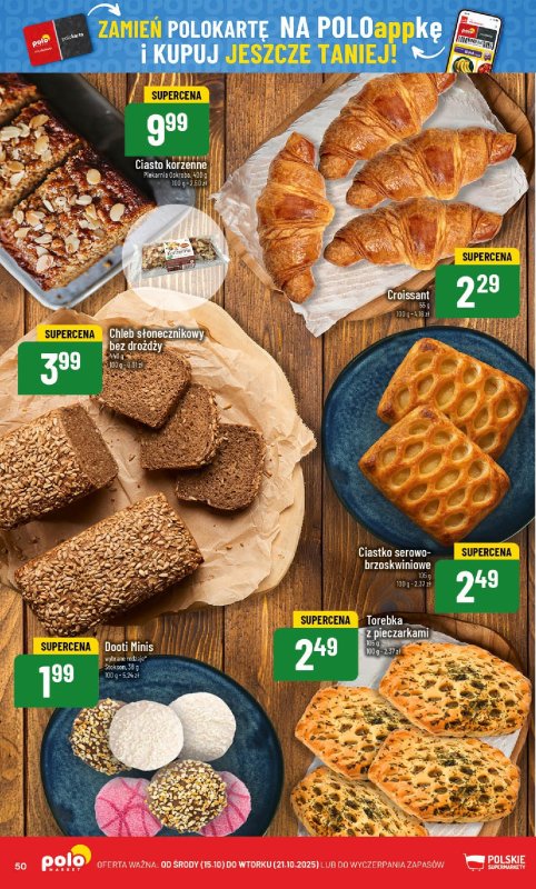 POLOmarket - gazetka promocyjna Gazetka od środy 15.10 do wtorku 21.10 - strona 50