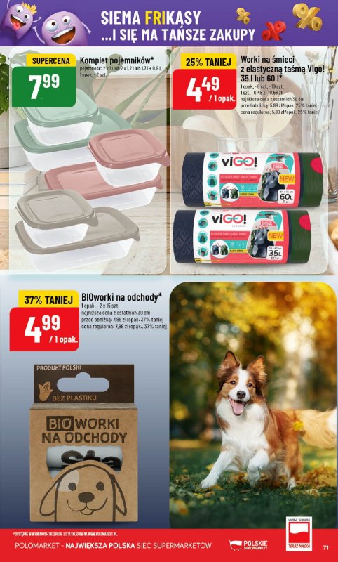 POLOmarket - gazetka promocyjna Gazetka od środy 15.10 do wtorku 21.10 - strona 71