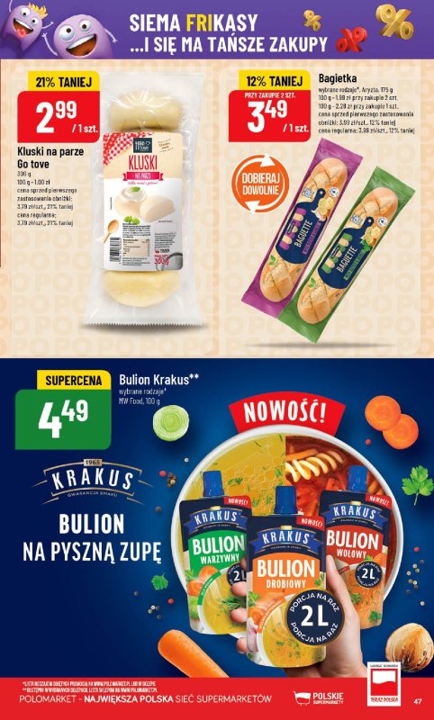 POLOmarket - gazetka promocyjna Gazetka od środy 15.10 do wtorku 21.10 - strona 47