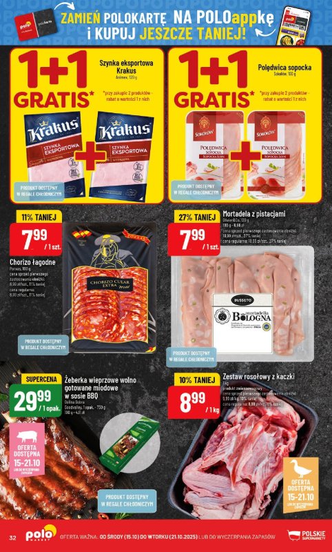 POLOmarket - gazetka promocyjna Gazetka od środy 15.10 do wtorku 21.10 - strona 32