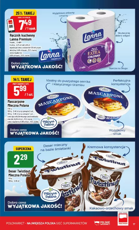POLOmarket - gazetka promocyjna Gazetka od środy 15.10 do wtorku 21.10 - strona 17