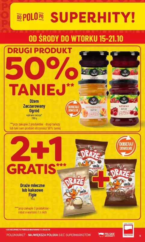 POLOmarket - gazetka promocyjna Gazetka od środy 15.10 do wtorku 21.10 - strona 9