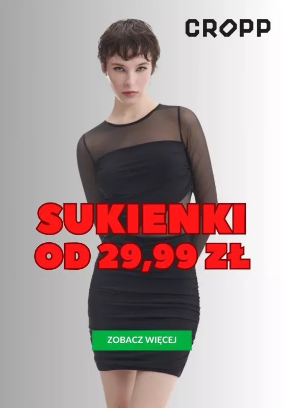Cropp - gazetka promocyjna Sukienki od 29,99 zł od wtorku 20.02 