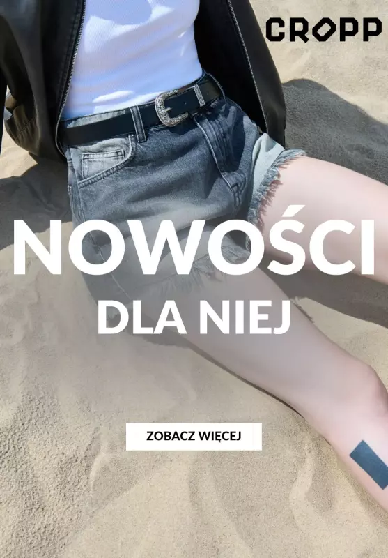 Cropp - gazetka promocyjna Nowości na lato dla niej od poniedziałku 15.07 