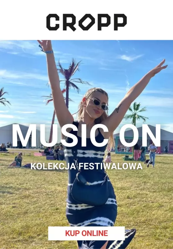 Cropp - gazetka promocyjna Kolekcja festiwalowa dla niej od środy 24.07 