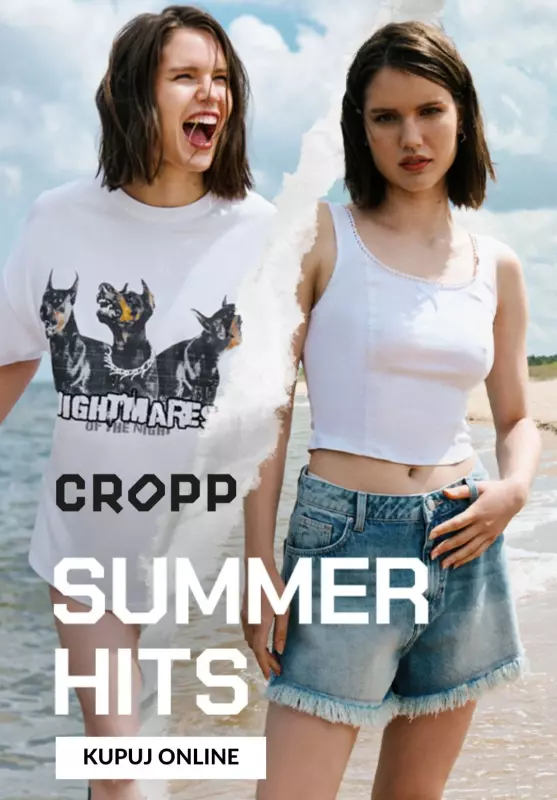 Cropp - gazetka promocyjna Summer hits od czwartku 25.07 