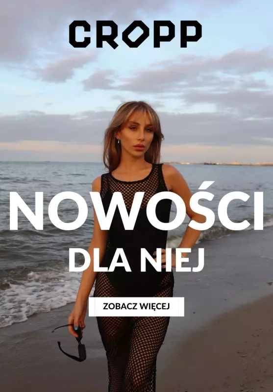 Cropp - gazetka promocyjna Nowości dla niej od środy 31.07 