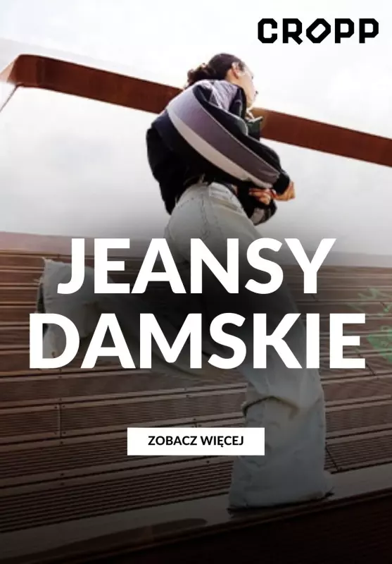 Cropp - gazetka promocyjna Jeansy damskie od czwartku 08.08 