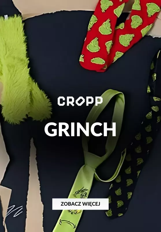 Cropp - gazetka promocyjna Kolekcja Grinch od wtorku 12.11 