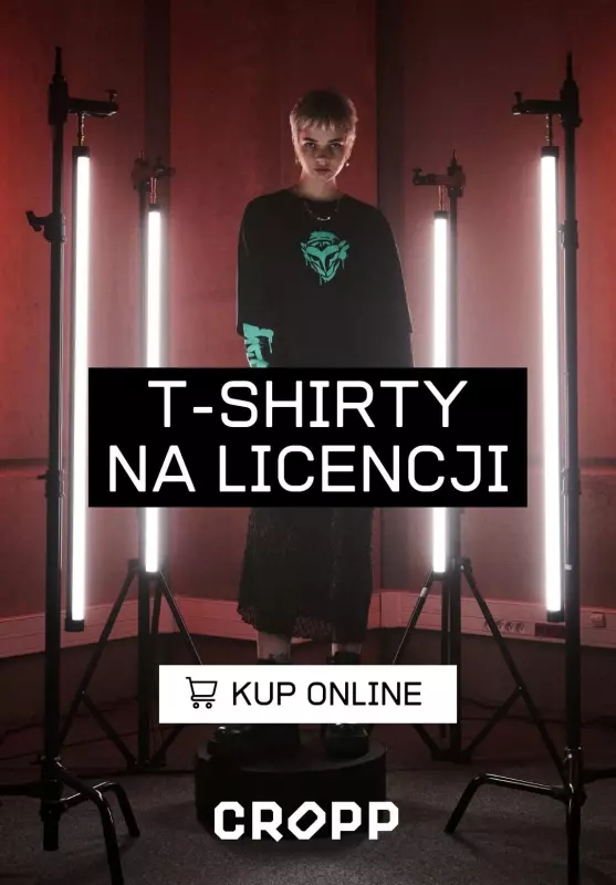 Cropp - gazetka promocyjna T-shirty na licencjach - The Sims, Fallout, Deadpool i inne! od wtorku 28.01 