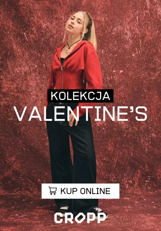 Cropp - gazetka promocyjna Kolekcja VALENTINE'S od poniedziałku 03.02 do niedzieli 09.02