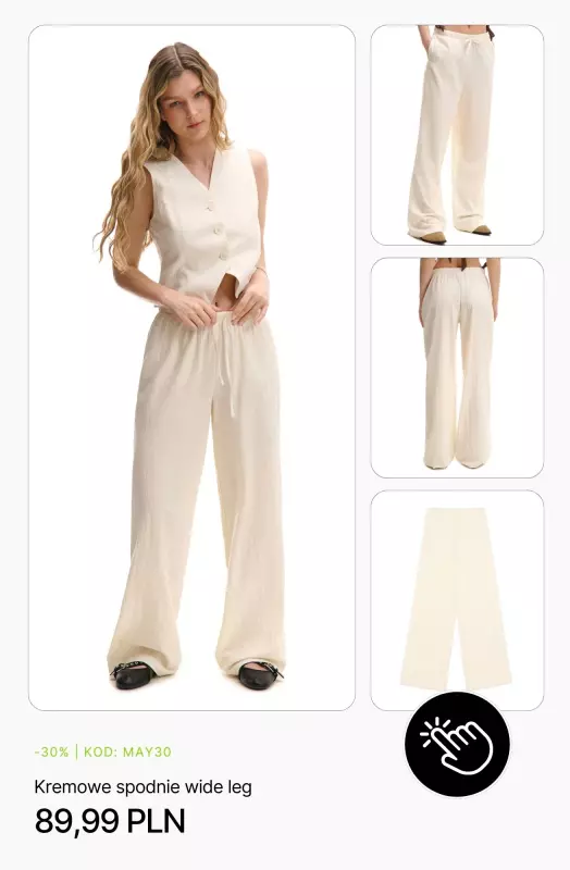 Cropp - gazetka promocyjna -30% na wybrane produkty, przy zakupach od 100 PLN   - strona 3