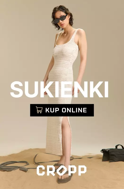 Cropp - gazetka promocyjna Idealne sukienki na lato!  