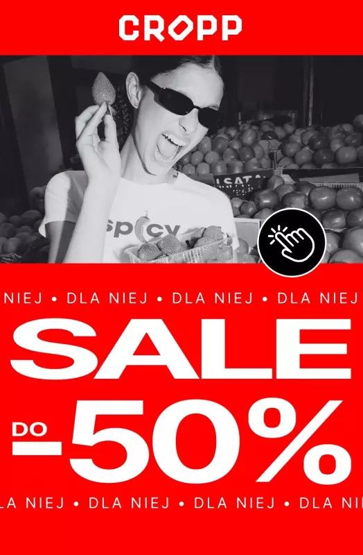 Cropp - gazetka promocyjna SALE do -50% - dla Niej od czwartku 26.06 