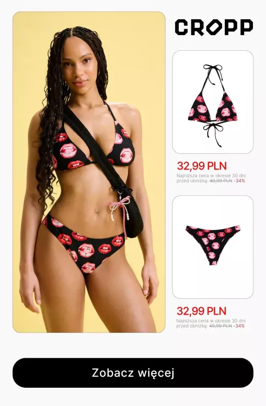 Cropp - gazetka promocyjna SALE - Stroje kąpielowe od czwartku 03.07 do środy 09.07 - strona 8