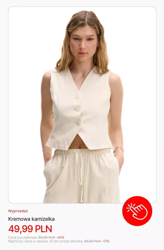 Cropp - gazetka promocyjna SALE do -70% od środy 09.07 do wtorku 15.07 - strona 6