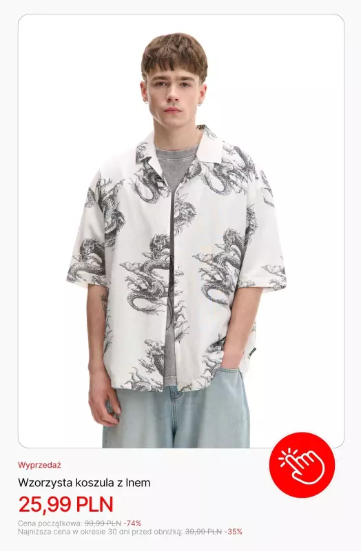 Cropp - gazetka promocyjna Bestsellery dla niego do -70%   - strona 2