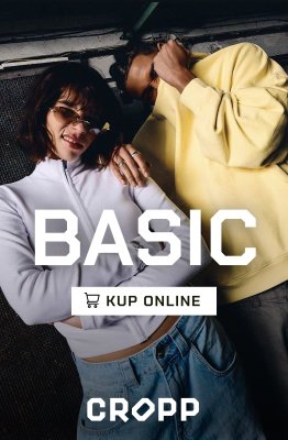Cropp - gazetka promocyjna Kolekcja BASIC od czwartku 07.08 